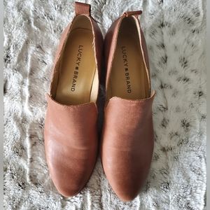 Lucky Brand leather booties